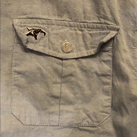 Animal denim button up - Picture 2 of 9